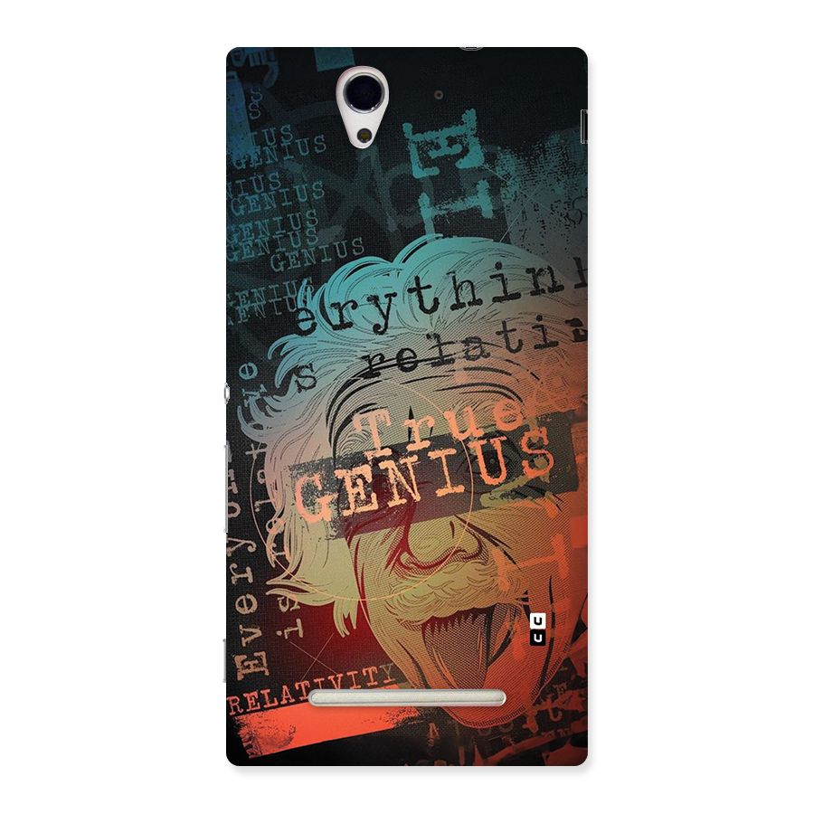 True Genius Back Case for Xperia C3