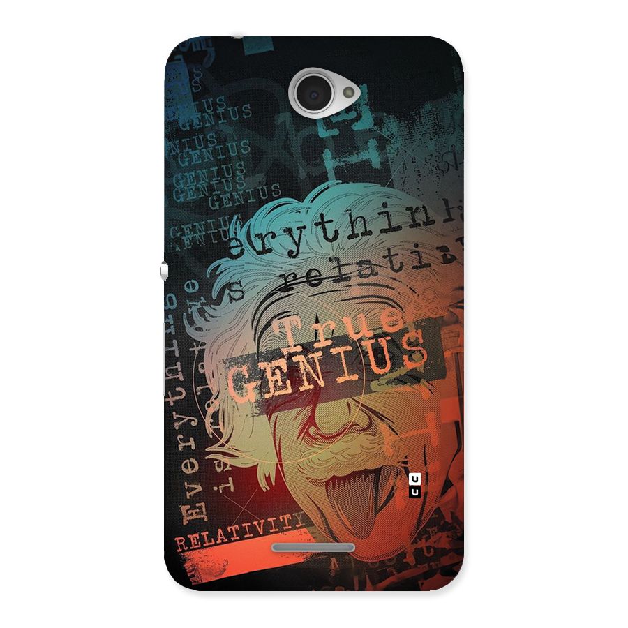 True Genius Back Case for Xperia E4