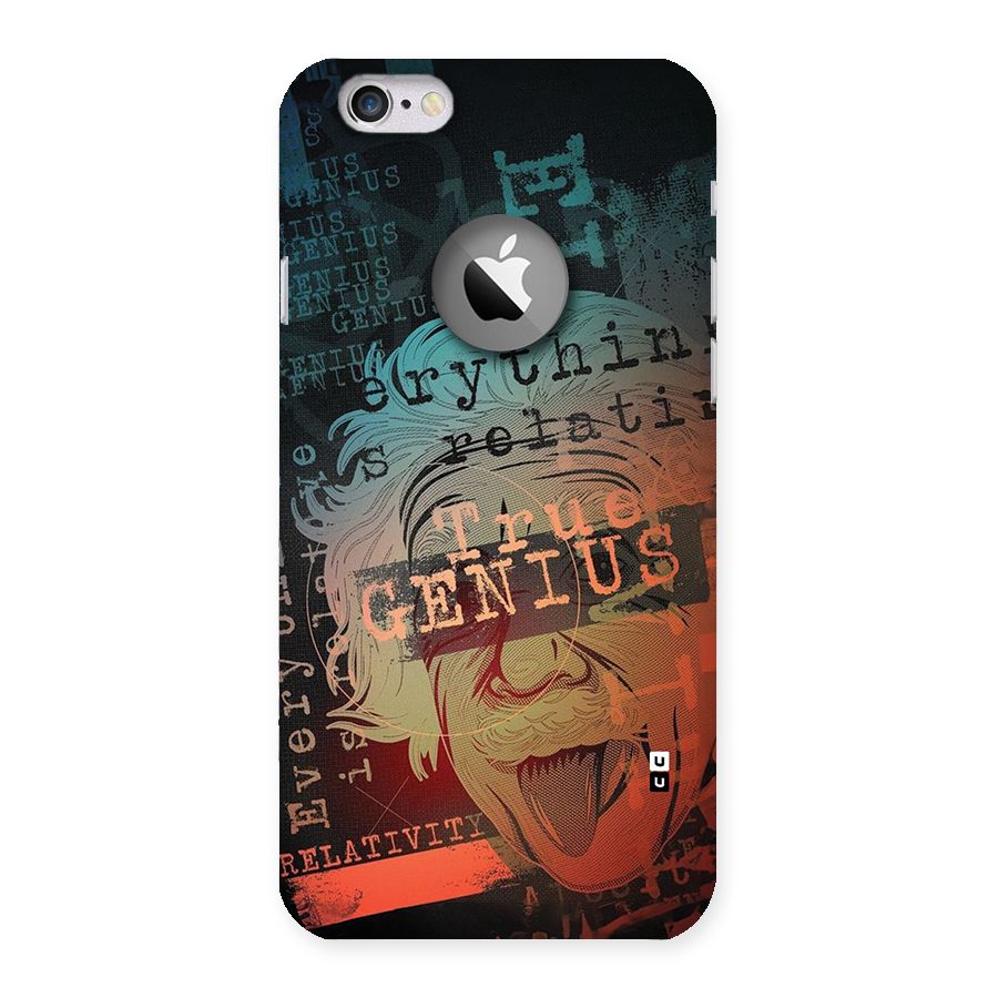True Genius Back Case for iPhone 6 Logo Cut