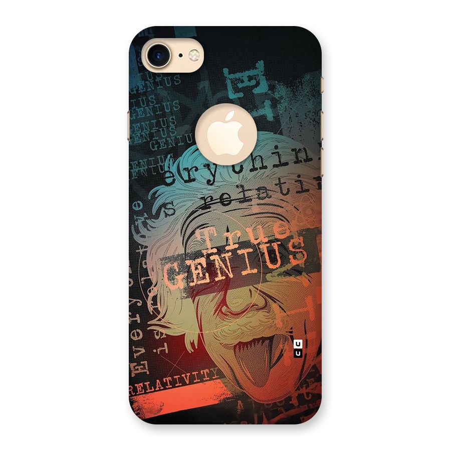 True Genius Back Case for iPhone 7 Logo Cut