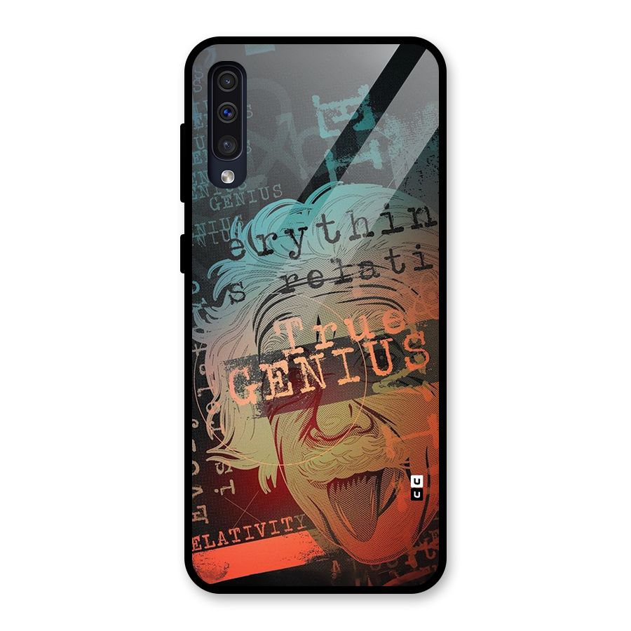 True Genius Glass Back Case for Galaxy A30s