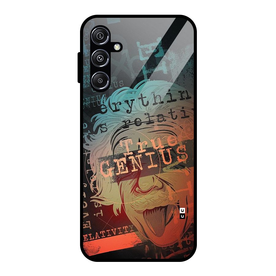 True Genius Glass Back Case for Galaxy M34 5G