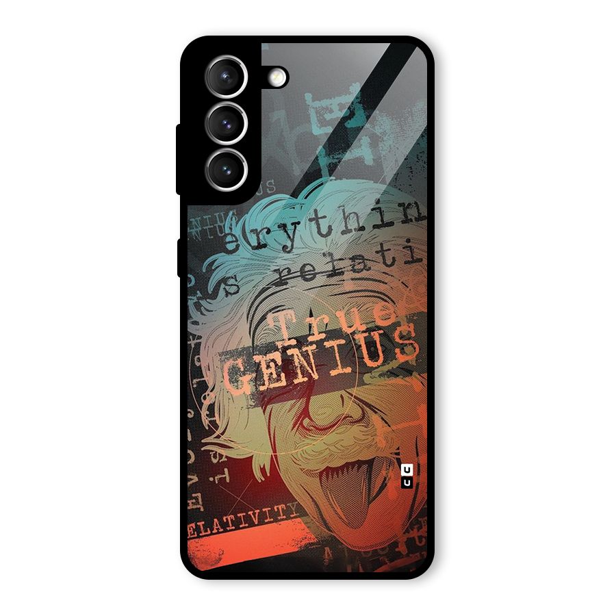 True Genius Glass Back Case for Galaxy S21 5G