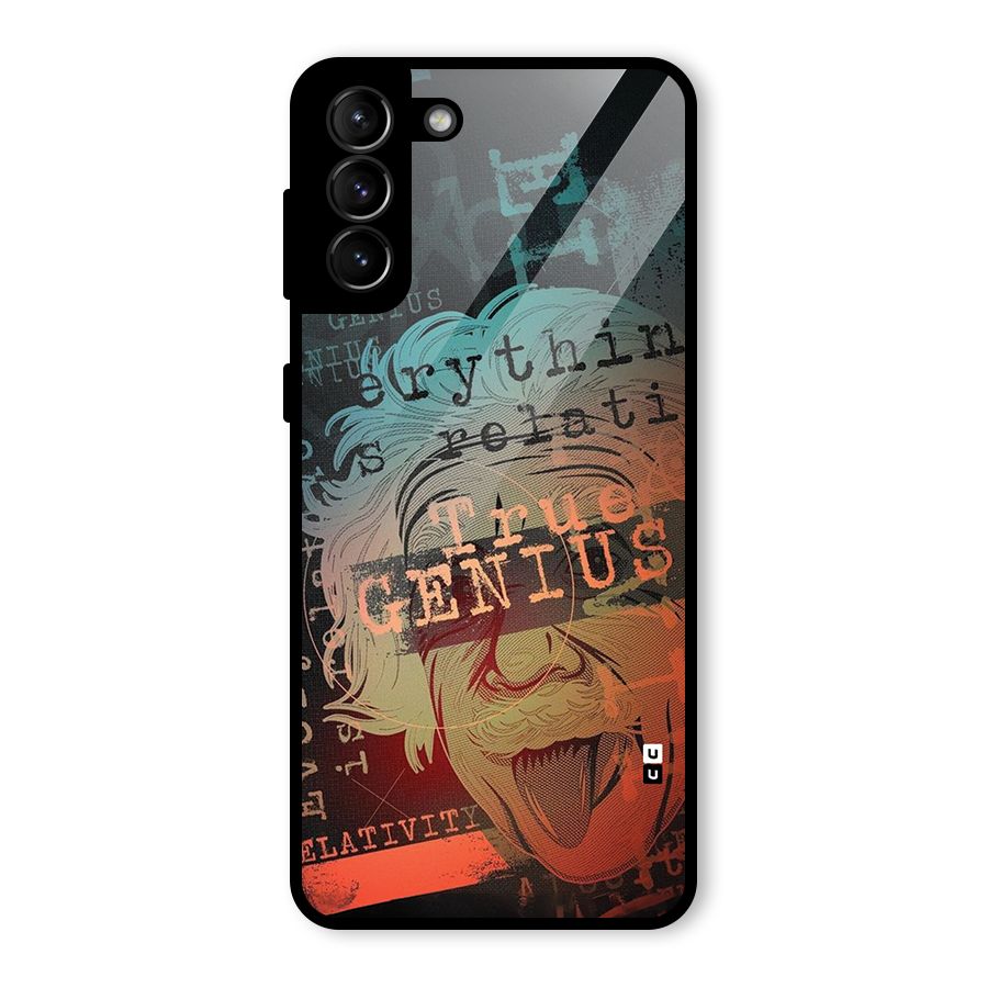 True Genius Glass Back Case for Galaxy S21 Plus