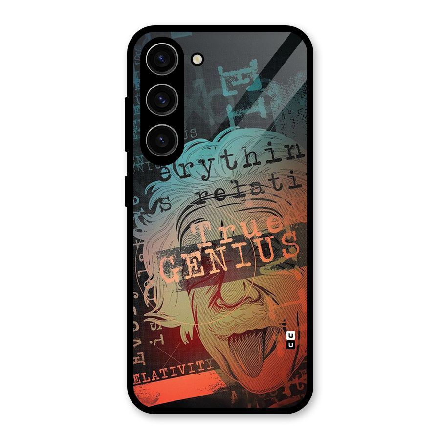 True Genius Glass Back Case for Galaxy S23