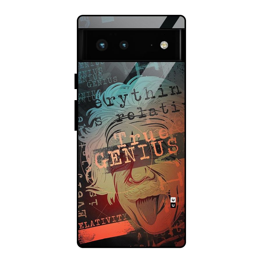 True Genius Glass Back Case for Google Pixel 6