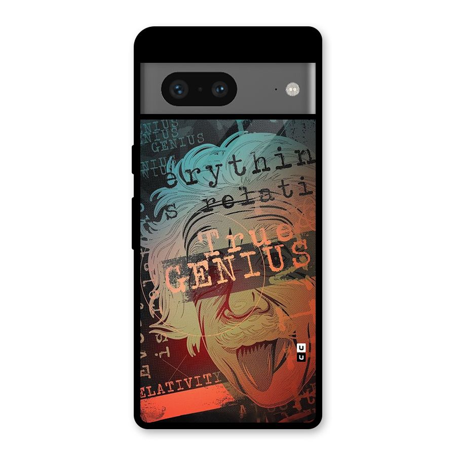 True Genius Glass Back Case for Google Pixel 7