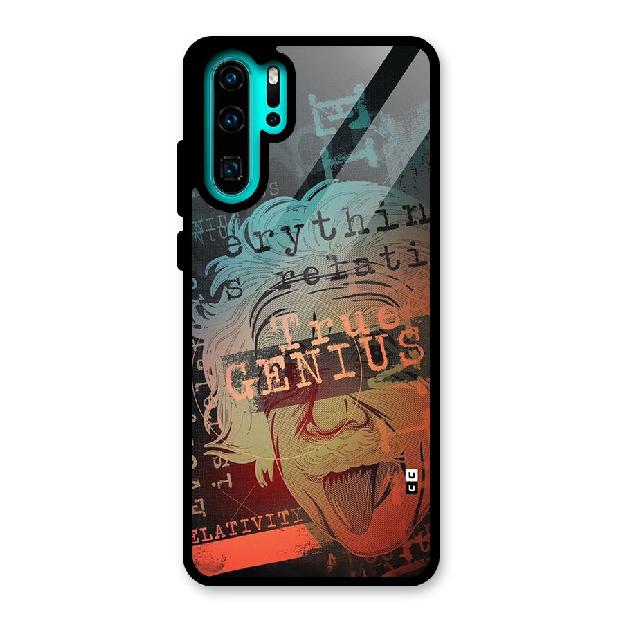 True Genius Glass Back Case for Huawei P30 Pro