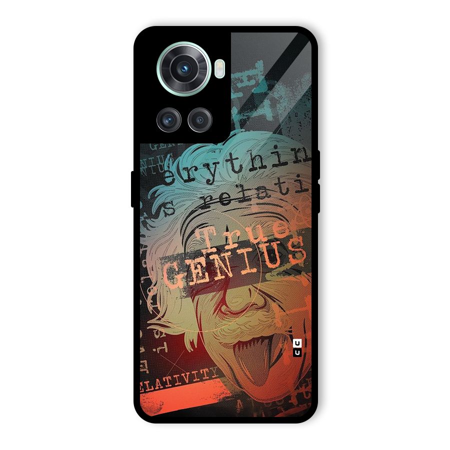 True Genius Glass Back Case for OnePlus 10R