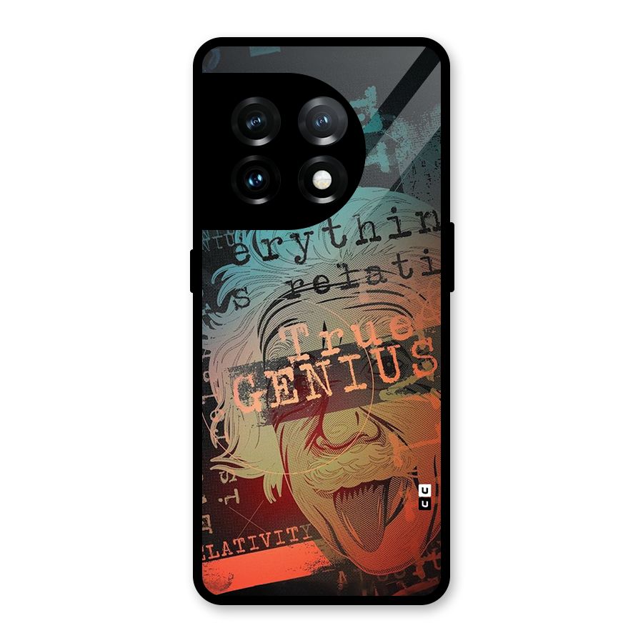 True Genius Glass Back Case for OnePlus 11