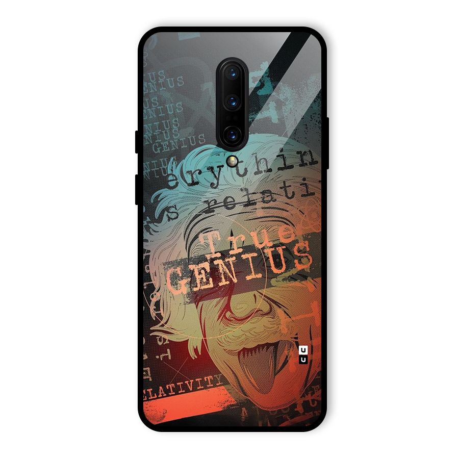 True Genius Glass Back Case for OnePlus 7 Pro