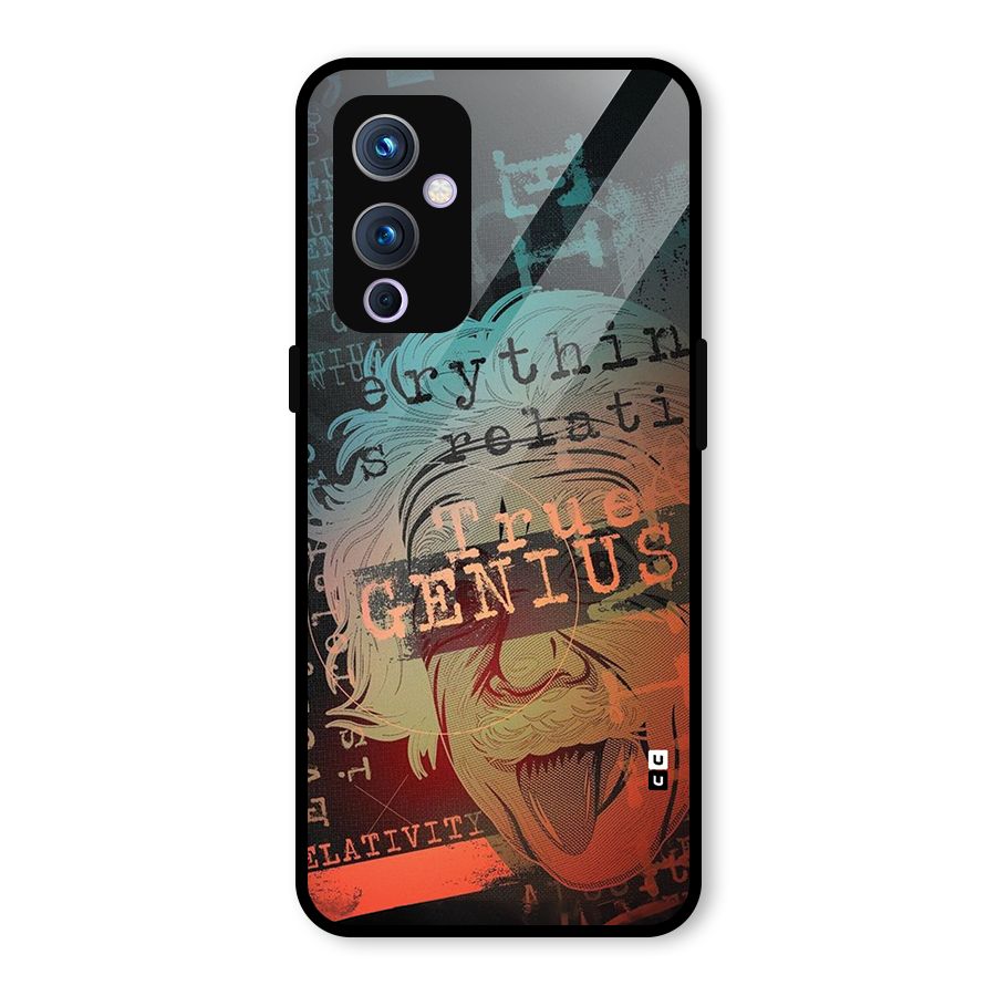 True Genius Glass Back Case for OnePlus 9