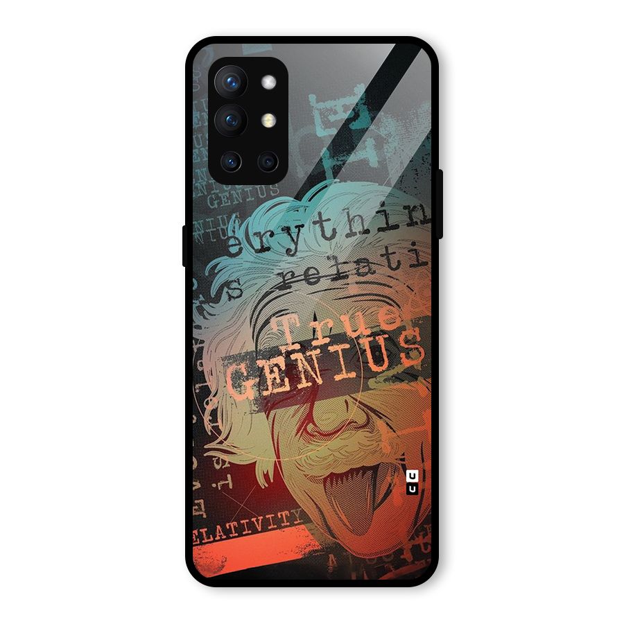 True Genius Glass Back Case for OnePlus 9R