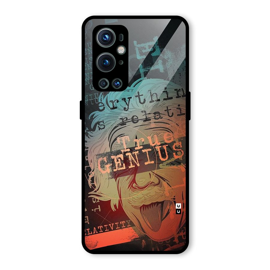 True Genius Glass Back Case for OnePlus 9 Pro