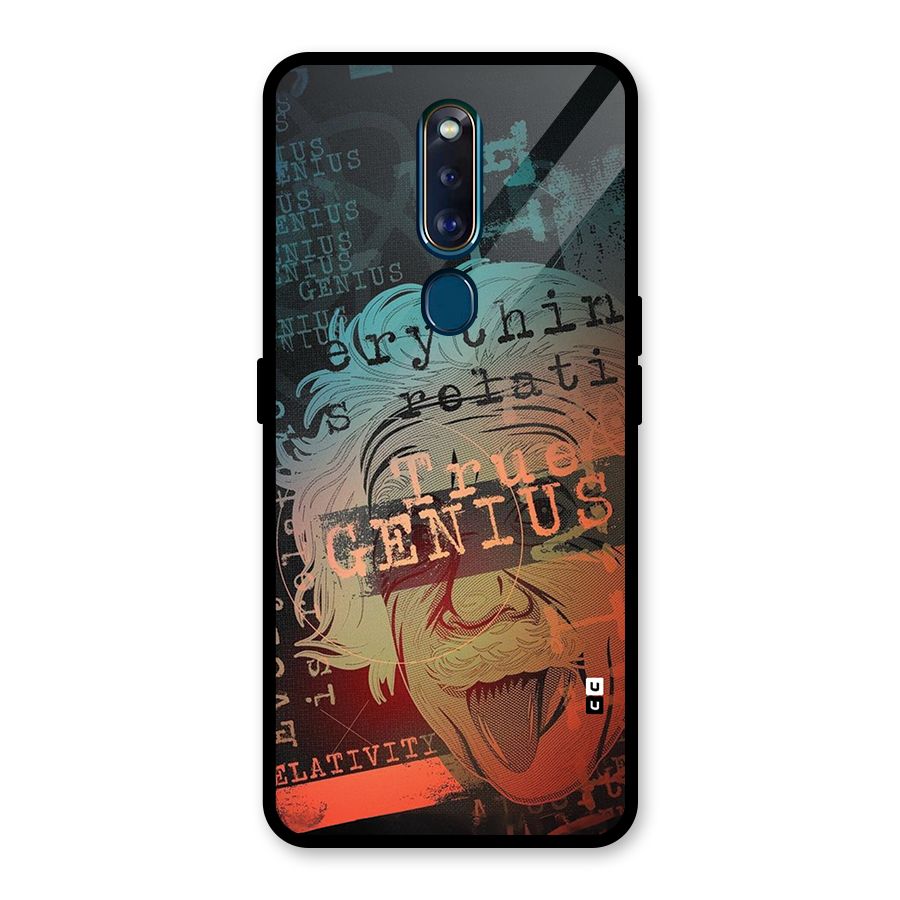 True Genius Glass Back Case for Oppo F11 Pro