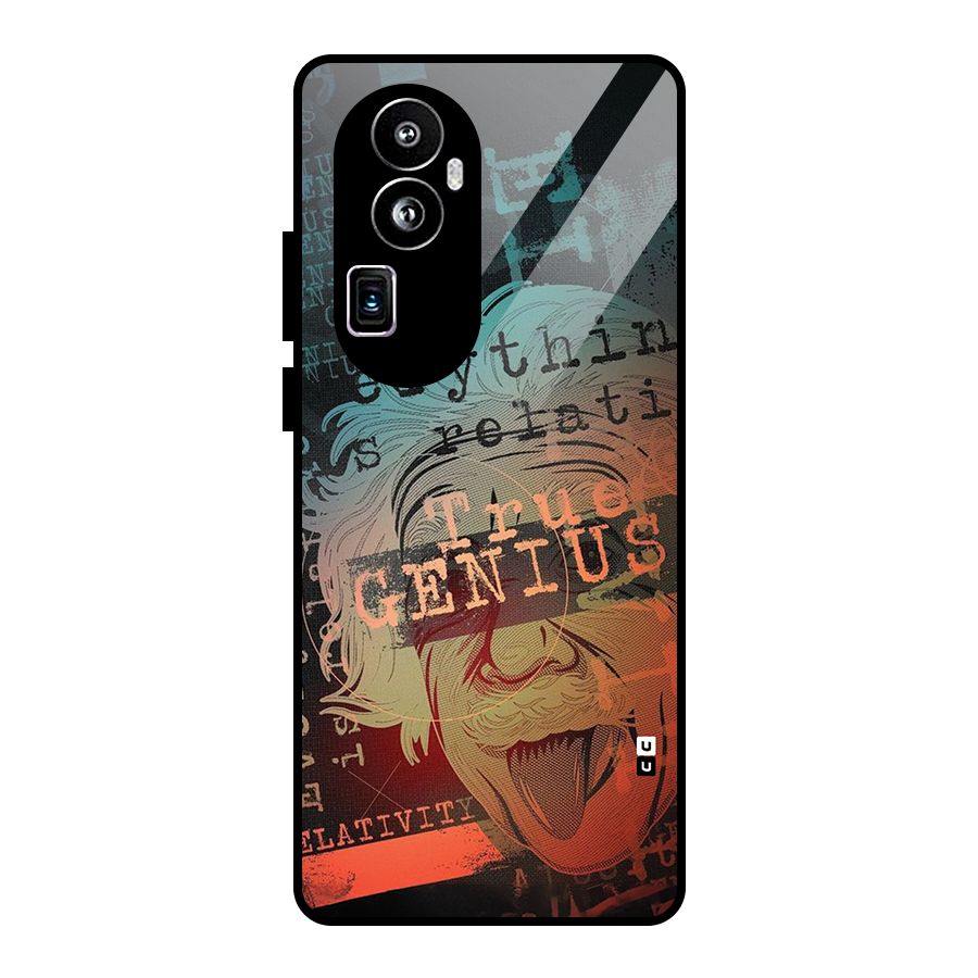 True Genius Glass Back Case for Oppo Reno10 Pro Plus