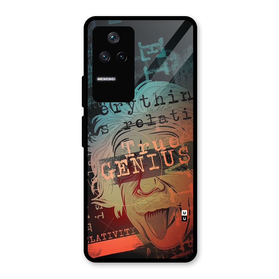 True Genius Glass Back Case for Poco F4 5G
