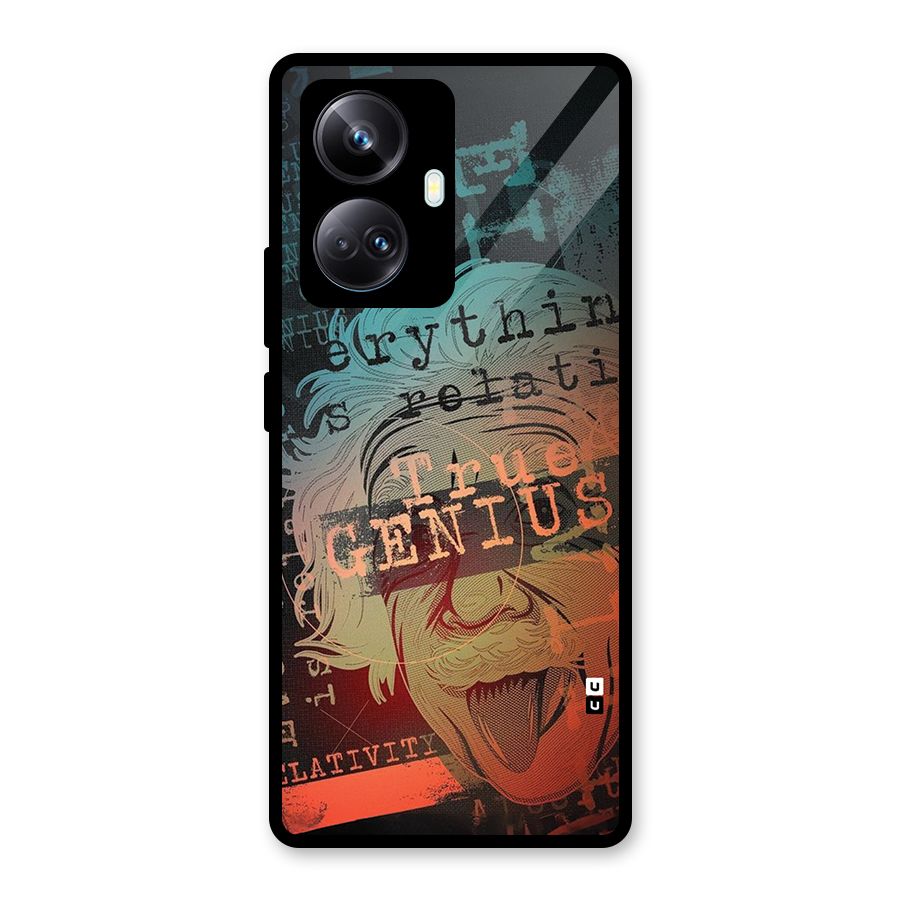 True Genius Glass Back Case for Realme 10 Pro Plus