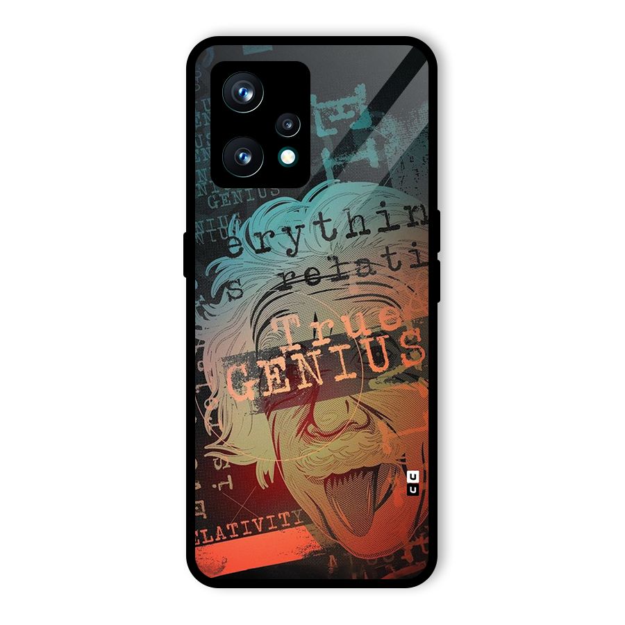 True Genius Glass Back Case for Realme 9 Pro Plus 5G