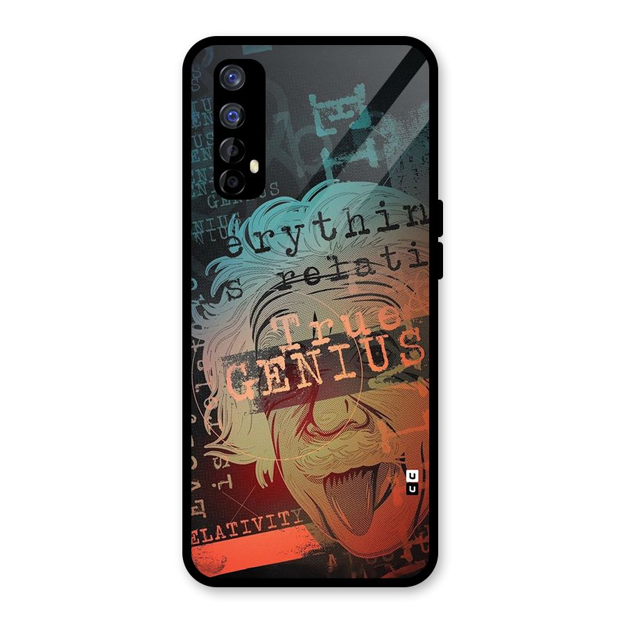 True Genius Glass Back Case for Realme Narzo 20 Pro