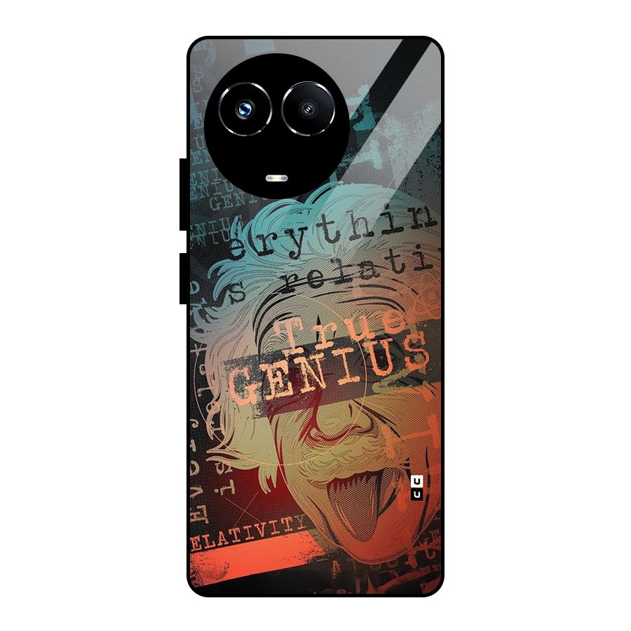 True Genius Glass Back Case for Realme Narzo 60X