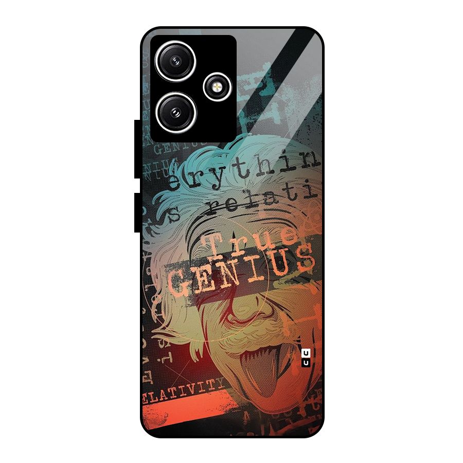 True Genius Glass Back Case for Redmi 12 5G