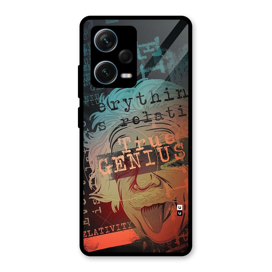True Genius Glass Back Case for Redmi Note 12 Pro Plus 5G