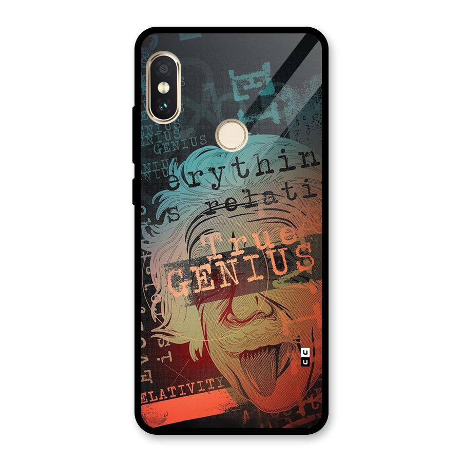 True Genius Glass Back Case for Redmi Note 5 Pro