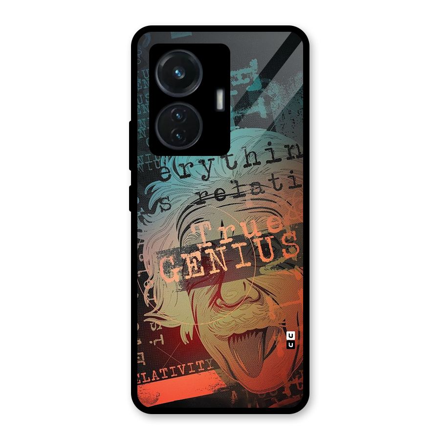 True Genius Glass Back Case for Vivo T1 44W