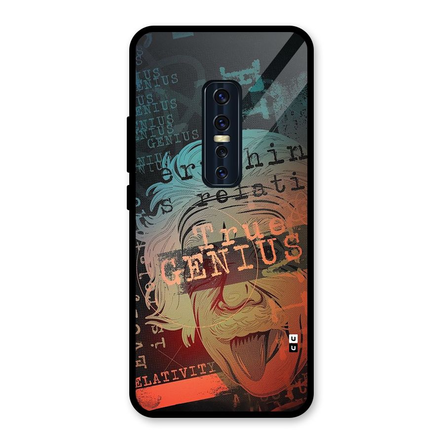 True Genius Glass Back Case for Vivo V17 Pro