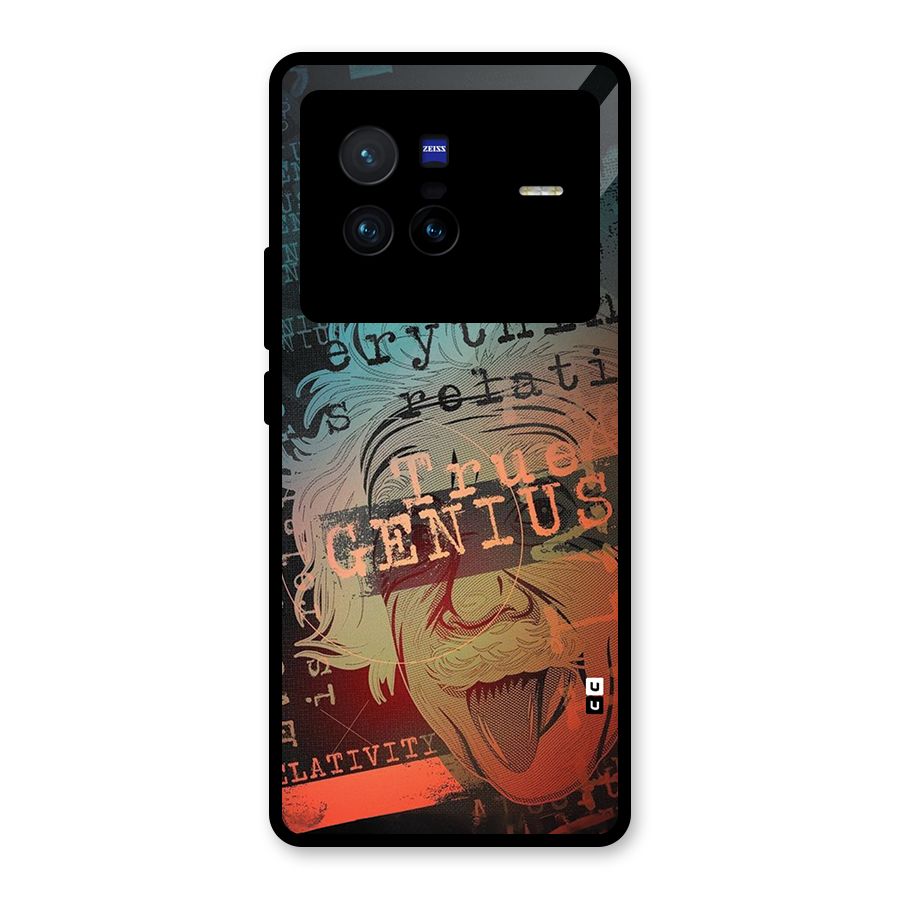 True Genius Glass Back Case for Vivo X80