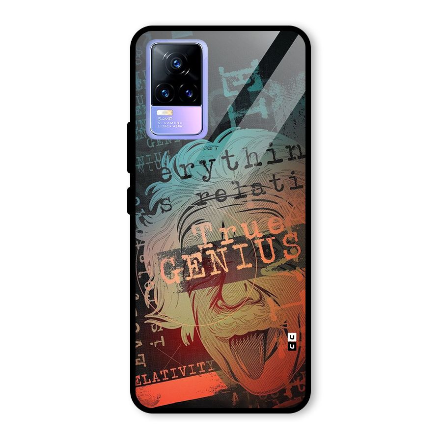 True Genius Glass Back Case for Vivo Y73