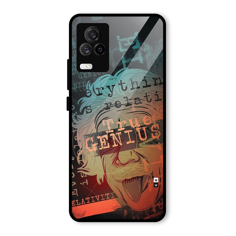 True Genius Glass Back Case for Vivo iQOO 7 Legend 5G