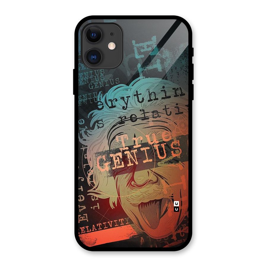 True Genius Glass Back Case for iPhone 11