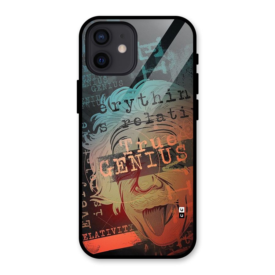 True Genius Glass Back Case for iPhone 12