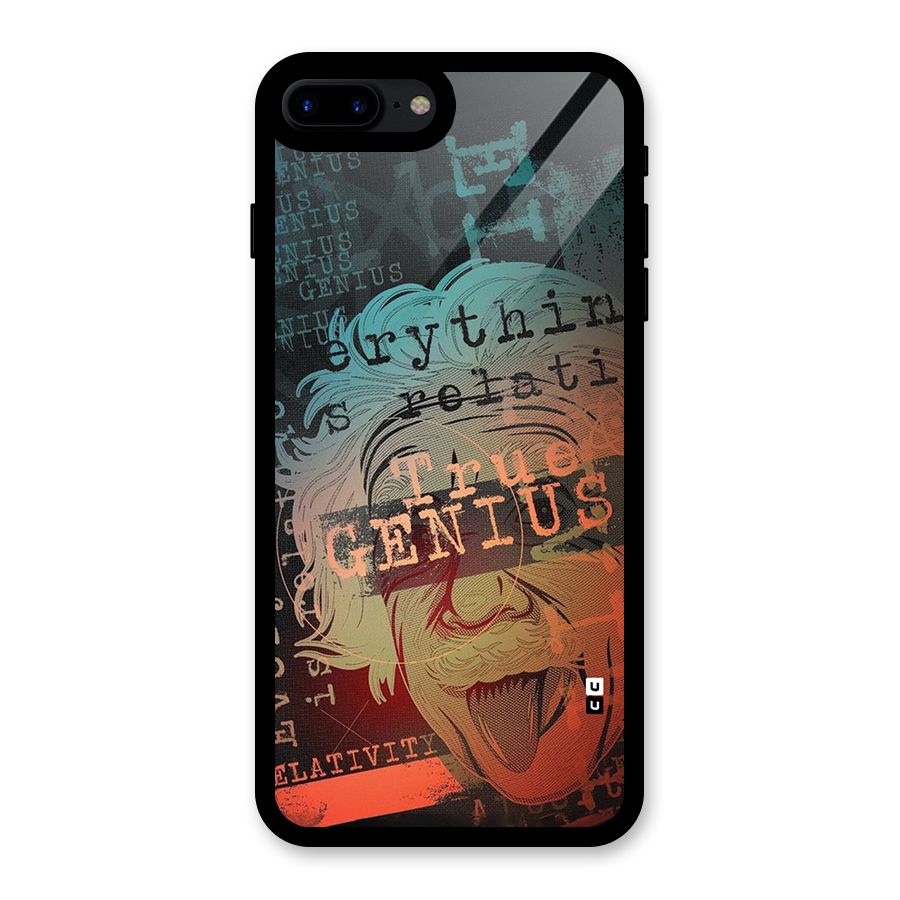 True Genius Glass Back Case for iPhone 7 Plus