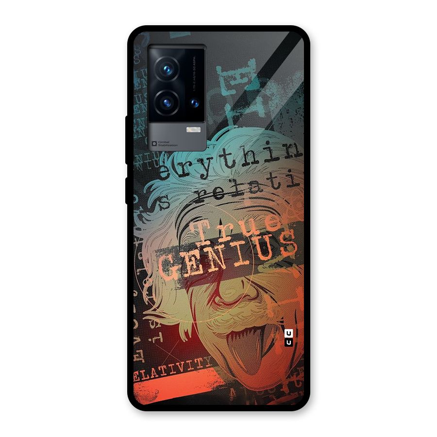 True Genius Glass Back Case for iQOO 9 5G