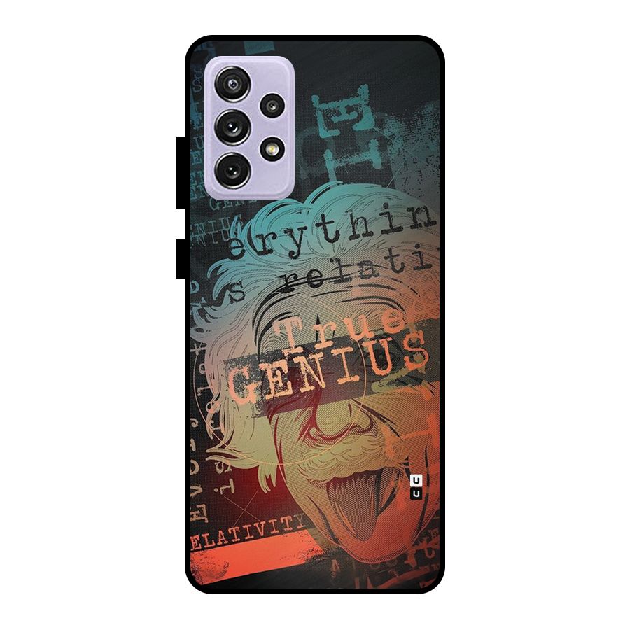 True Genius Metal Back Case for Galaxy A72