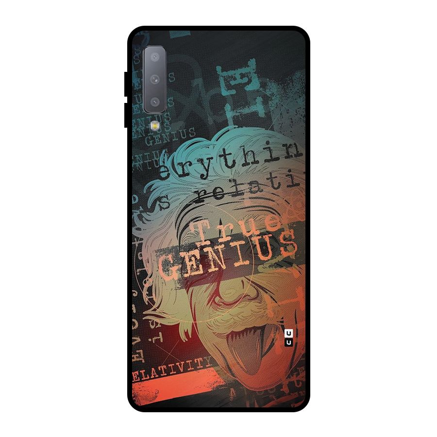 True Genius Metal Back Case for Galaxy A7 (2018)