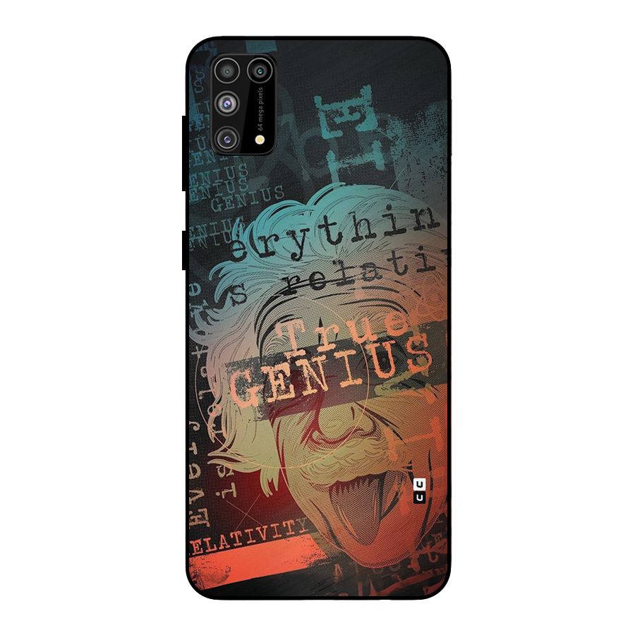 True Genius Metal Back Case for Galaxy F41