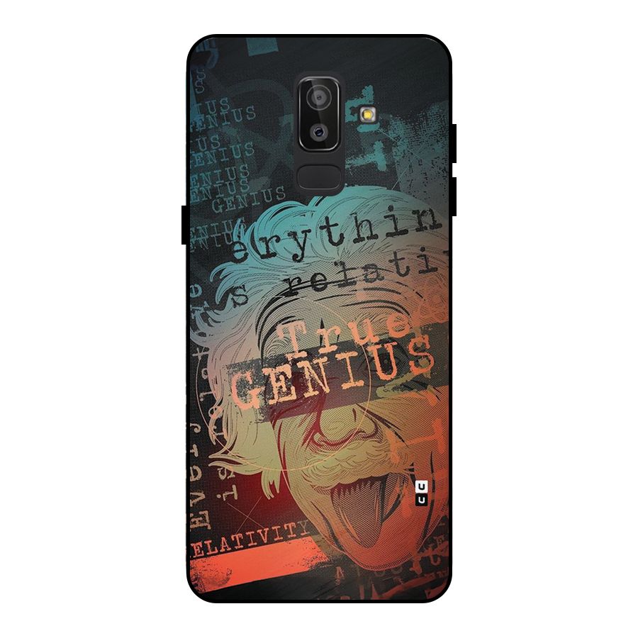 True Genius Metal Back Case for Galaxy J8
