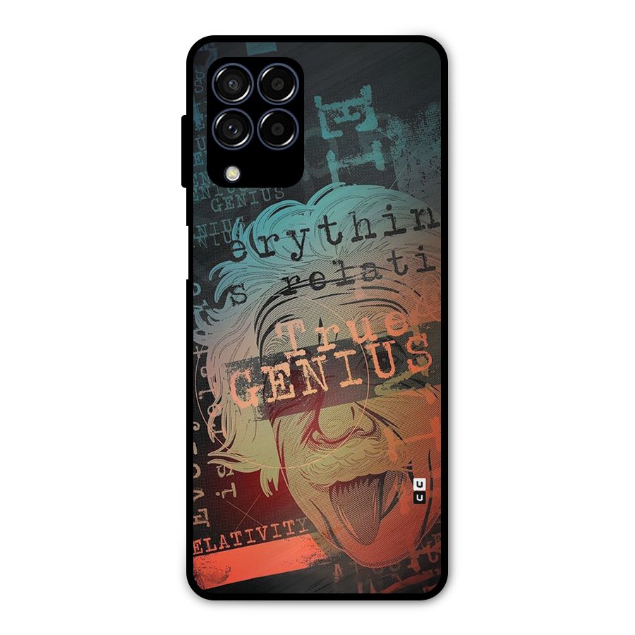 True Genius Metal Back Case for Galaxy M53 5G