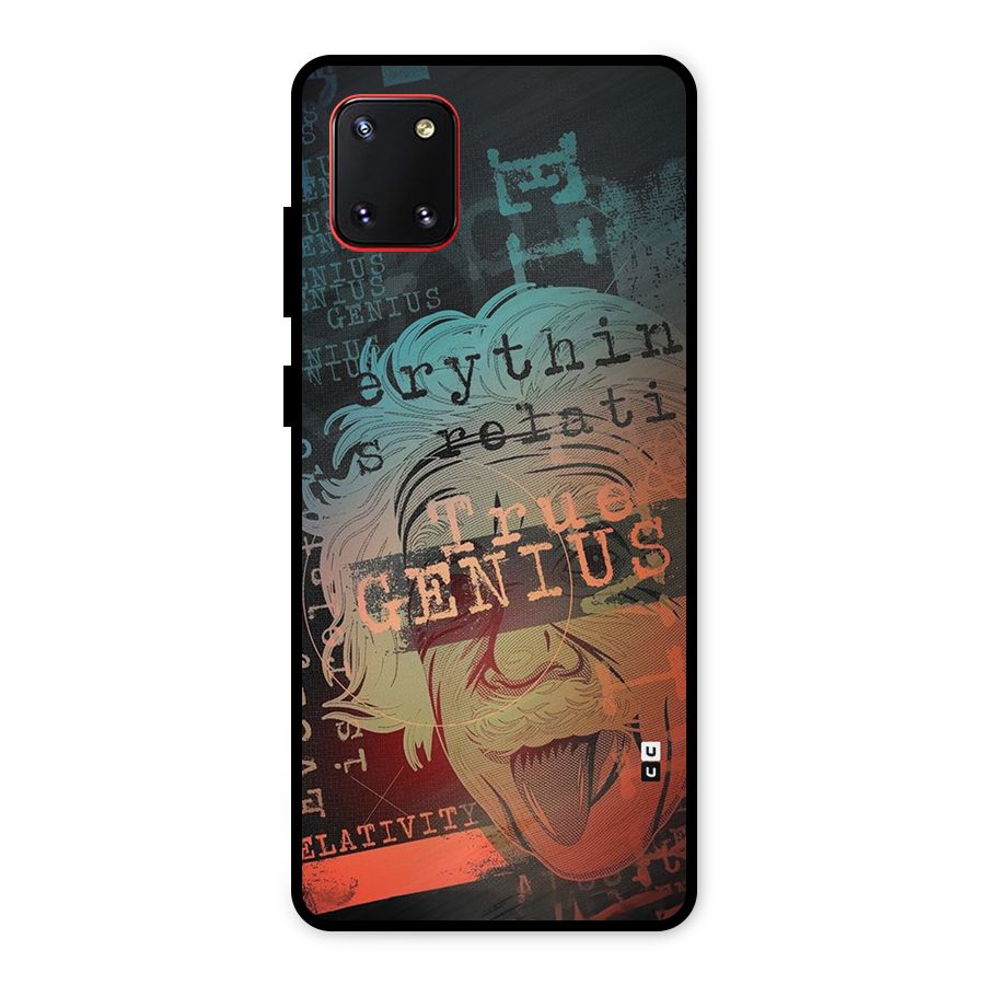 True Genius Metal Back Case for Galaxy Note 10 Lite