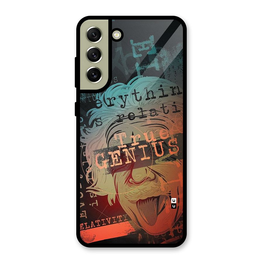 True Genius Metal Back Case for Galaxy S21 FE 5G (2023)