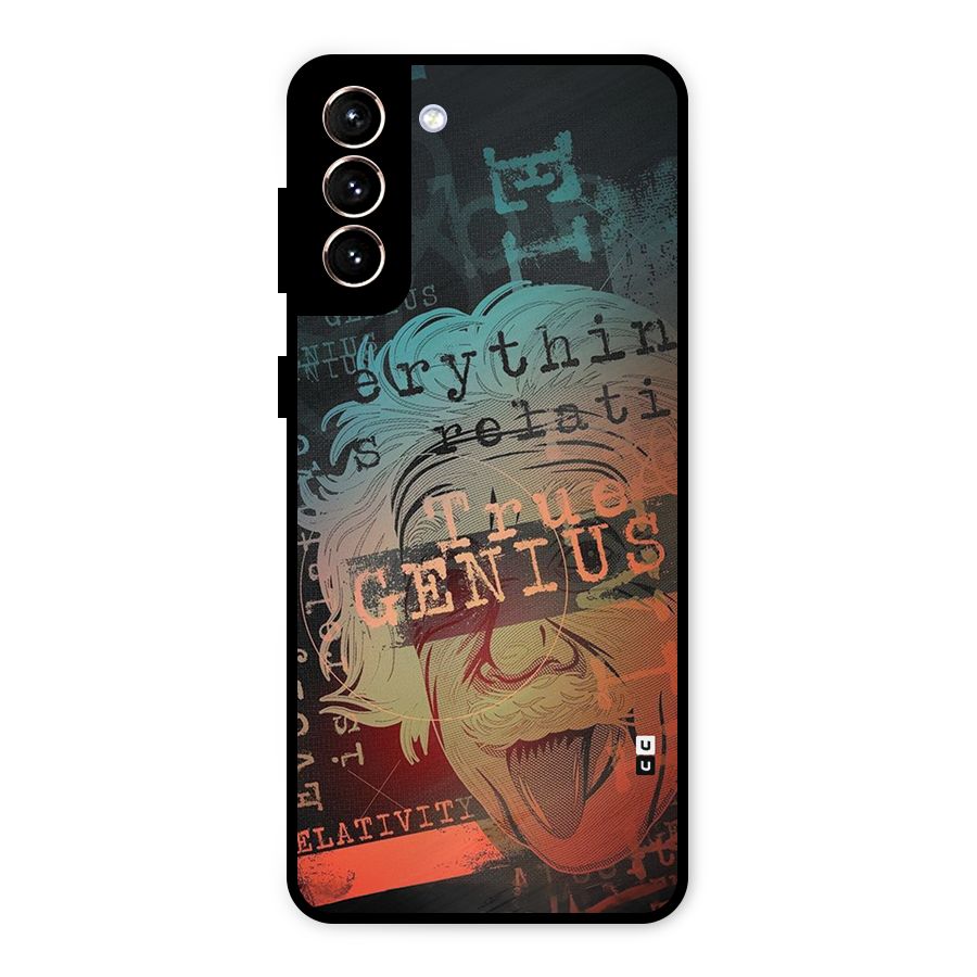 True Genius Metal Back Case for Galaxy S21 Plus