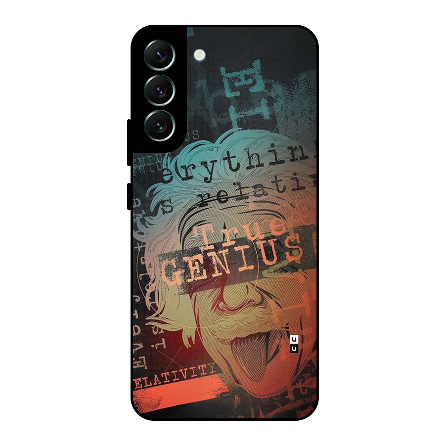True Genius Metal Back Case for Galaxy S22 Plus 5G