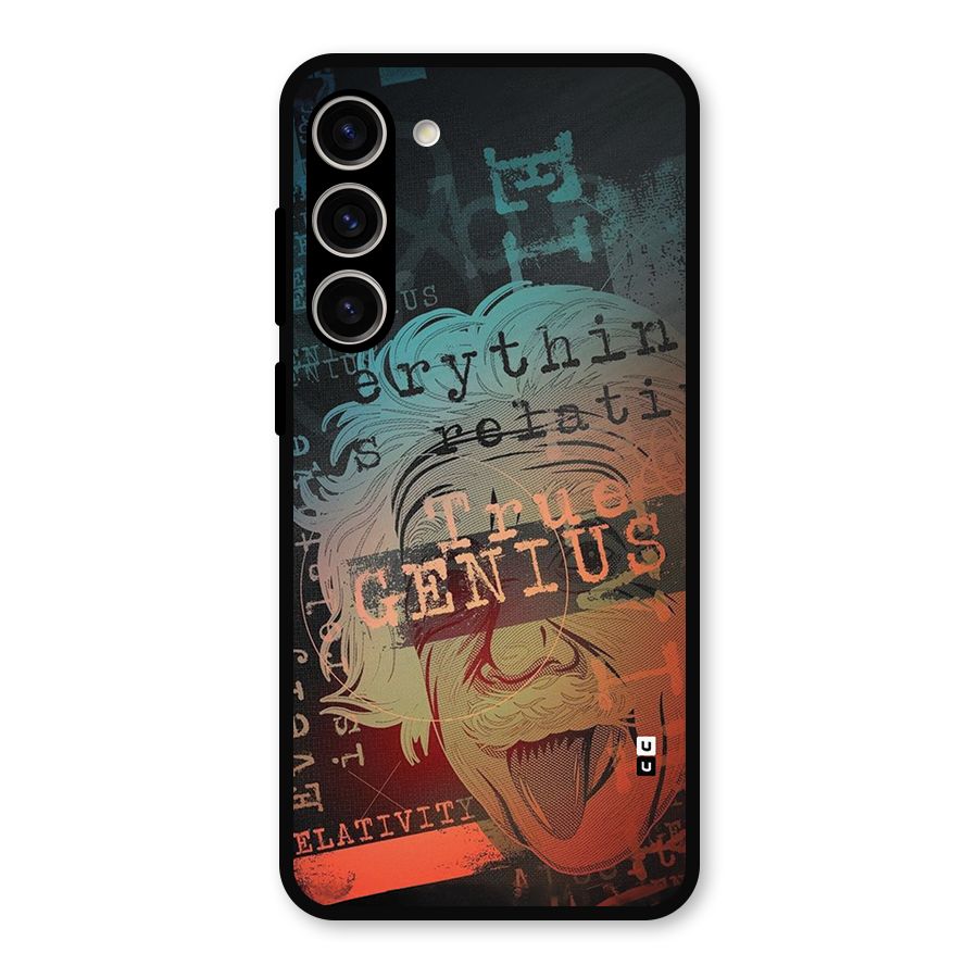 True Genius Metal Back Case for Galaxy S23 Plus