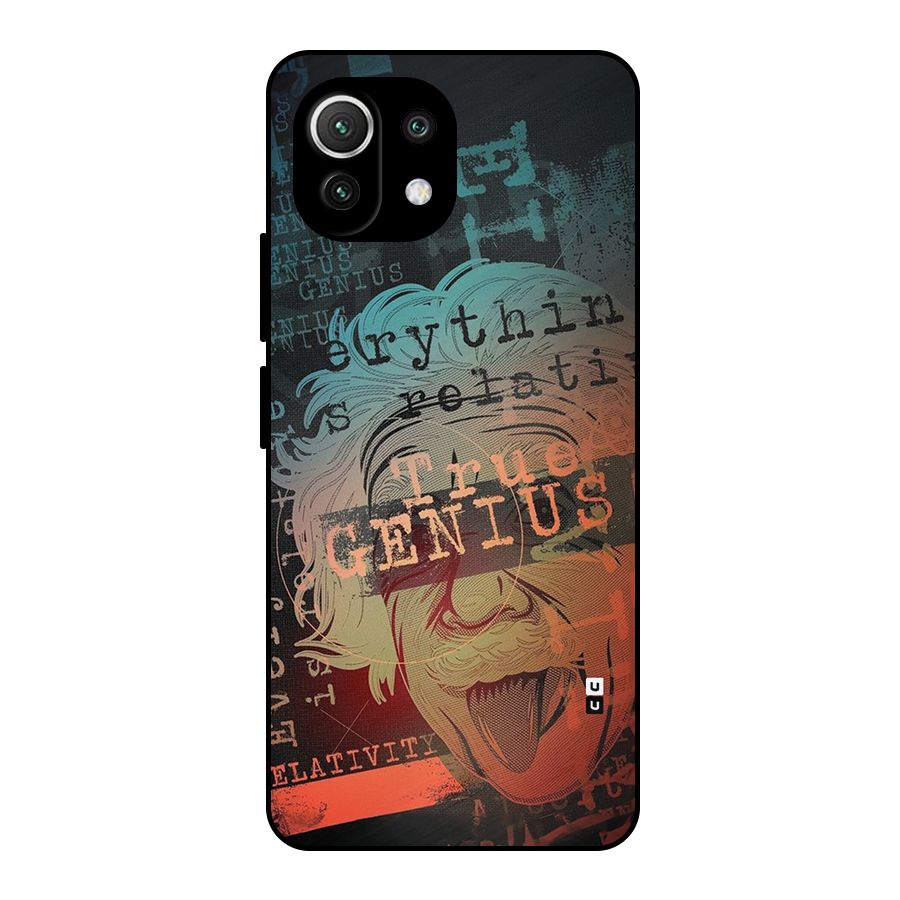True Genius Metal Back Case for Mi 11 Lite NE 5G