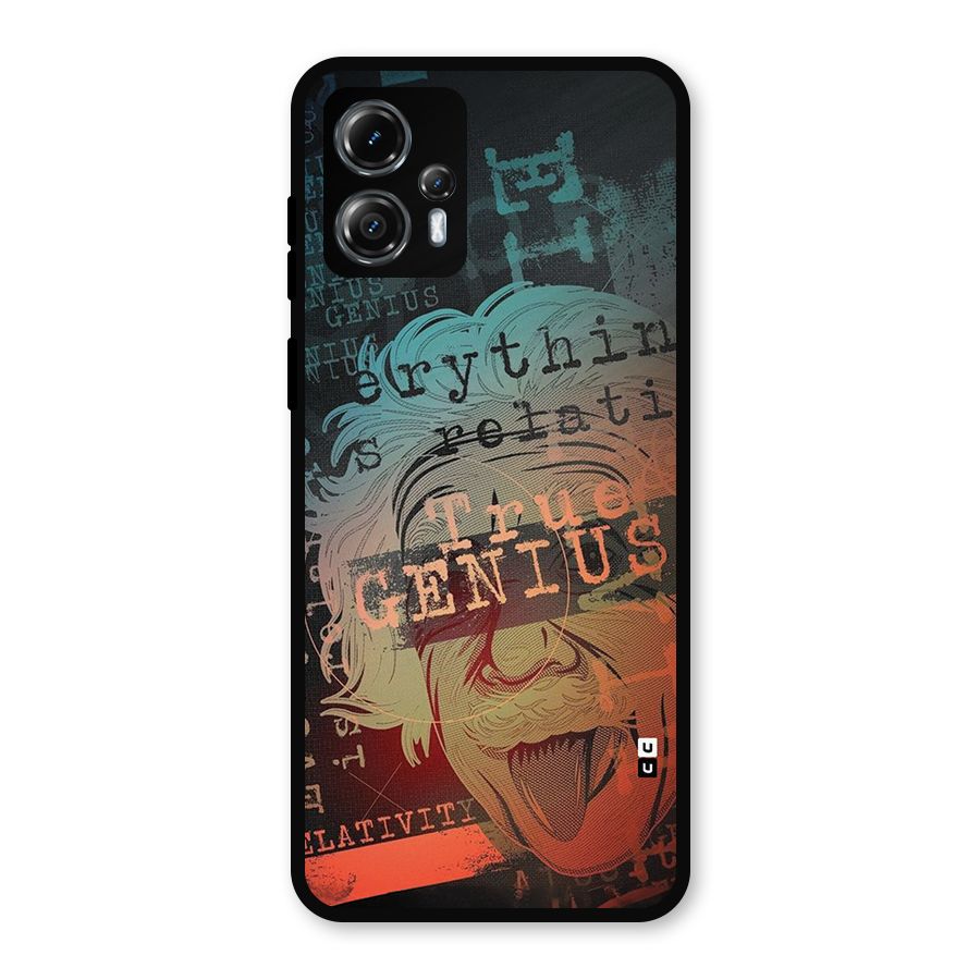 True Genius Metal Back Case for Moto G13