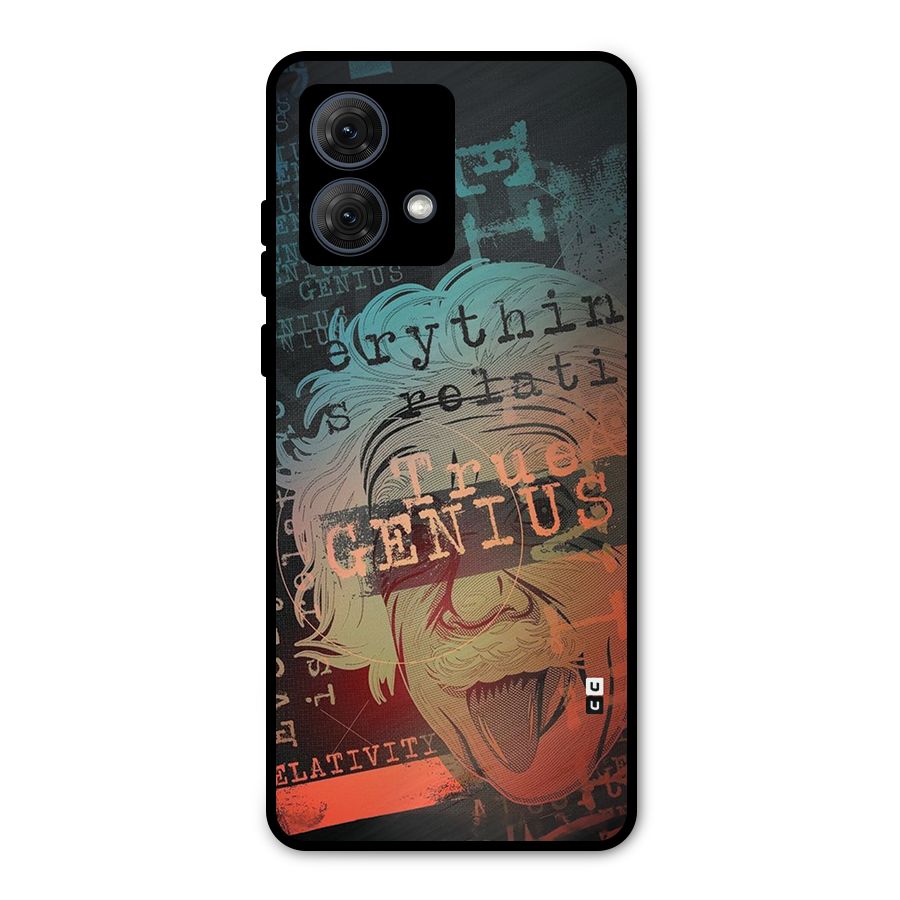 True Genius Metal Back Case for Moto G84